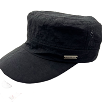 Casquette de baseball unisexe multi-panneaux en nylon Oxford à séchage rapide et respirante avec broderie 3D et boucle métallique à motif de lettres