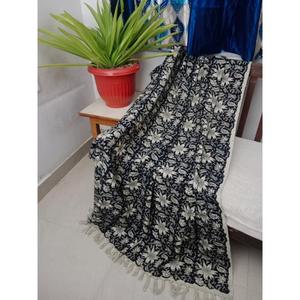 New <b>Summer</b> Collection Handcrafted Premium 100% Cotton Throw Blanket Printed Tassels Eco-friendly Season Home <b>Decor</b> - Product Image 1