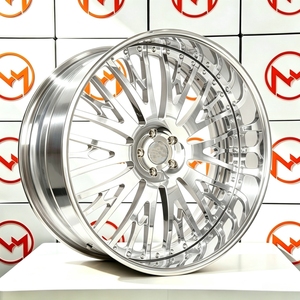 Rines de Aleación Maxtera Forjados a Medida, Estilo Forgiato de 3 Piezas, para Autos de Lujo como Range Rover, Escalade, Rolls Royce, <span class=keywords><strong>Mercedes</strong></span> Benz y Dodge - Product Image 4