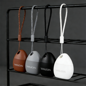 Envases Cosméticos de Plástico Personalizados al por Mayor, Envase de Protector Solar en Forma de Huevo de 50 ml, Envase de Base de Maquillaje con Cuerda para Colgar - Product Image 3