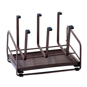 ที่วางแก้วริปายพร้อมถาดขอบทองทรงสี่เหลี่ยมสำหรับห้องนั่งเล่นที่บ้าน - Product Image 2