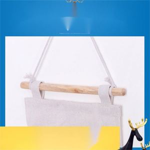 Sac de rangement suspendu en toile classique multifonctionnel pour le bain des bébés Organisateur polyvalent pour la rentrée des classes Garde-robe - Product Image 3