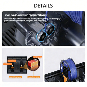 Imprimante 3D <span class=keywords><strong>QIDI</strong></span> Max4 de haute précision pour la construction, fabriquée par ZGLC, idéale pour un usage domestique - Product Image 6