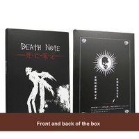 Ensemble Carnet Death Note Anime en Cuir avec Journal, Collier et Plume pour Cadeau Étudiant