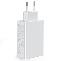 Adaptateur de chargeur pour ordinateur portable HNT GaN 65W, port USB-C unique, prise EU/US/UK/AU, charge rapide PD PPS, OEM ODM, charge de téléphone portable