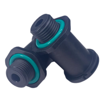 Oil Cooled Powertrain Ventilation Valve for Automotive Transmission Plug Structure for Gas and Water Media