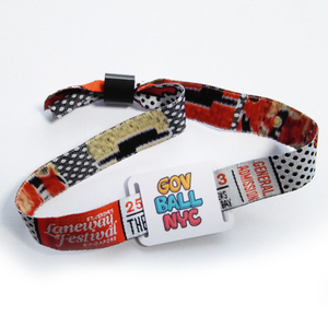 RFID NFC pulsera tejida <span class=keywords><strong>MF</strong></span> 1K <span class=keywords><strong>S50</strong></span> Chip 13,56 MHz RFID pulsera de tela - Product Image 3