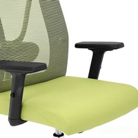 Chaise de bureau ergonomique de direction au design moderne avec appui-tête réglable, dossier en maille solide, pour usage domestique, hôtelier et hospitalier, pivotante