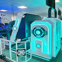Gafas de Realidad Virtual 9D, Simulador de Vuelo Somatosensorial, Equipo de Entretenimiento, Sala de Experiencias Infantiles para Interiores, Construcción Metálica