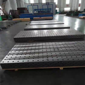 Mesa de Soldadura 2D de <span class=keywords><strong>Hierro</strong></span> <span class=keywords><strong>Fundido</strong></span>/Acero Q355, Plegable, de Alta Dureza, Venta Directa de Fábrica en China - Product Image 6