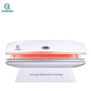Changbei Commercial-Grade Full-Body Red Light Tanning Bed Vertical <strong>Solarium</strong> Sunbed for Beauty <strong>Salons</strong> &amp; Spas - Product Image 3