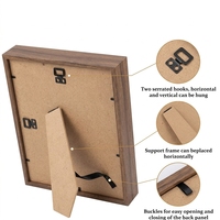 Marco Rectangular Ecológico de MDF con Impresión UV para Recuerdos de Mascotas, Regalo de Condolencias por la Pérdida de una Mascota, 5x7 8x10