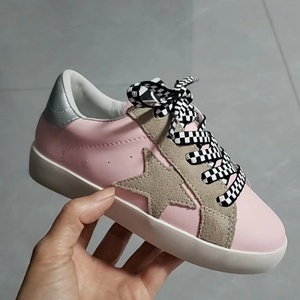 NUOVE Scarpe Autunnali per Bambini con Paillettes, Moda Stella Dorata, Scarpe in Pelle Effetto Vissuto - Product Image 4