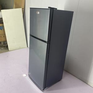 148L New Condition Double-Door Home Fridge Freezer Stainless Steel Household <b>Refrigerator</b> With Compressor Household Double Door - Product Image 2