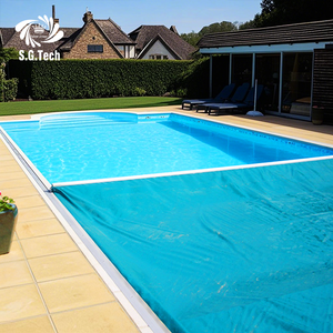 Cubierta para <span class=keywords><strong>Piscina</strong></span> de PVC Sellada, Resistente y <span class=keywords><strong>Transitable</strong></span>, Marca Water Crown, Hecha en China - Product Image 1