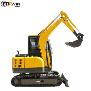 Equipo de maquinaria de construcción FW40B, excavadora de retroexcavadora hidráulica de 4 toneladas, Mini excavadora de orugas en venta - Product Image 4