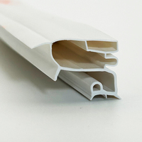 Junta de PVC Magnética Flexible y Suave Extruida Personalizada para Puerta de Refrigerador, Tira de Sellado de PVC para Refrigerador y Congelador