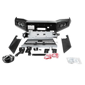 กั<span class=keywords><strong>น</strong></span>ชนหน้ารถแบบทึบดีไซ<span class=keywords><strong>น</strong></span>์ใหม่สำหรับ Lc200 Toyota Nissan Ford JEEP Toyota HILUX F150 Isuzu HIACE - Product Image 1