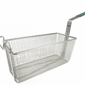 Panier de friteuse de cuisine professionnel en acier inoxydable Drainage rapide de l'huile <span class=keywords><strong>Grande</strong></span> <span class=keywords><strong>passoire</strong></span>/<span class=keywords><strong>passoire</strong></span> de qualité alimentaire Expert fabriqué - Product Image 2