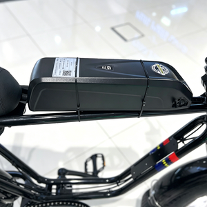 จักรยานไฟฟ้าล้อโต 1000W แบตเตอรี่ 48V 15Ah สำหรับขับขี่ออฟโรด ความเร็ว 40 กม./ชม. ระบบกันสะเทือนเต็มรูปแบบ มอเตอร์ทรงพลัง 1000W  ลุยทุกพื้นที่ได้อย่างไม่เป็นปัญหา - Product Image 4