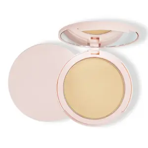 Private Label Face Pressed Powder 8-color foundation Face Makeup Foundation with Powder Puff for women Face Make up