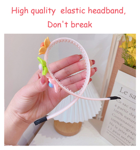 Accesorios para el cabello para niños linda princesa diadema bebé <span class=keywords><strong>flor</strong></span> clip de pelo para niña sombreros antideslizantes - Product Image 6
