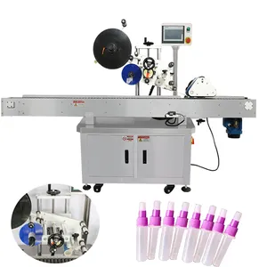 High Quality Horizontal Round Bottle Label Equipment Table Top Automatic Sleeve Labeling Wrapping Packing Machine For Sale