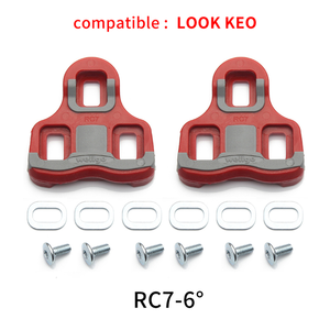 Calas para Pedales de Carretera Wellgo RC7 Compatibles con <span class=keywords><strong>LOOK</strong></span> <span class=keywords><strong>KEO</strong></span>, Piezas de Repuesto, Pedales Autoblocantes, Calas Antideslizantes, Otras Piezas de Bicicleta - Product Image 5