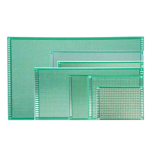 Full size DIY Soldering circuit Single side Solderable experimental board Green oil Glass fiber universal PCB board