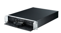 Chassis Rak HPC-7242 2U untuk Prosesor AMD 9004/9005, Motherboard ATX, 4 Tray HDD SAS/SATA Hot-Swap, RPS untuk Server
