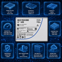 7.68TB D7 P5510 NVMe SSD Server PCIe 4.0 U.2 SFF 2.5 Inch Enterprise Kapasitas Tinggi untuk Pusat Data Teruji