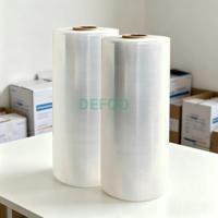 Film étirable antistatique imperméable DEFOO, rouleau de 500 mm de largeur, 2,5 kg, certifié ISO9001, usine OEM pour les grossistes