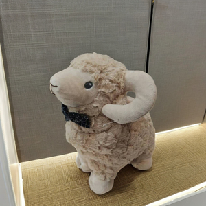 Personnalisé mignon dessin animé ferme Animal mouton en peluche Super doux nouveau Design PP coton lavé Technique décor à la maison compagnon de sommeil - Product Image 4