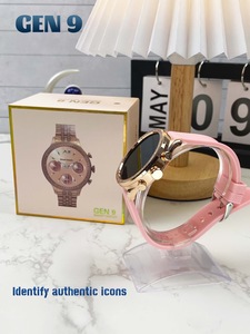 Gen9 Phụ Nữ Của Thời Trang Thông Minh Đồng Hồ Ips Hiển Thị Bt Gọi Gọi Tập Thể Dục Huyết Áp Thể Thao Các Tính năng Mô Hình 10/15 IP67 Cao Su - Product Image 4