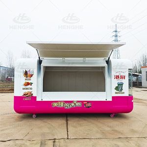 Chariot alimentaire moderne personnalisé de qualité commerciale pour la restauration, les marchés nocturnes et les événements en plein air, chariot de vendeur pour les boulangeries - Product Image 6