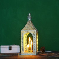 Nouvelles créations en métal de style marocain, lampes en fer forgé, porte-bougies haut de gamme pour une ambiance chaleureuse, décoration pour la maison, l'hôtel et les fêtes