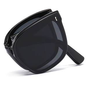 Gafas de Sol Plegables F-Foldable Versión F4, Montura Negra de PC, Lentes TAC UV400, Unisex, Ligeras, Protección Solar para Conducir al Aire Libre - Product Image 2