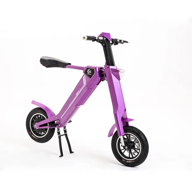 The World'S First Remote Button Automatic Folding Scooter Chanson AK1 48v 350w 500w Patent Moto Trotinette Electrique Adulte