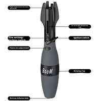 Fun Big Spray Gun Rotation Haute Apparence Qualité Briquet Coupe-Vent Briquet Puissant Firepower