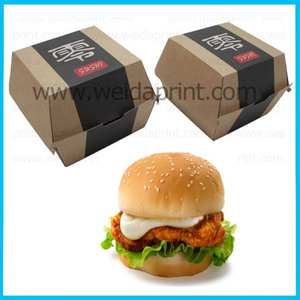 Caja <span class=keywords><strong>de</strong></span> hamburguesas <span class=keywords><strong>de</strong></span> <span class=keywords><strong>cartón</strong></span> desechable <span class=keywords><strong>de</strong></span> papel Kraft barata personalizada <span class=keywords><strong>de</strong></span> fábrica al por mayor precio bajo <span class=keywords><strong>para</strong></span> contenedor <span class=keywords><strong>de</strong></span> embalaje <span class=keywords><strong>de</strong></span> comida rápida - Product Image 3