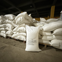 Dernière production en vrac de sacs tissés de 25 kg, couleur blanche, poudre de lessive écologique au citron pour détachant