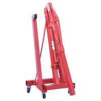 Mini-grue de levage de moteur de voiture de 500 kg, grue pliante portable pour petit camion, grue de levage à flèche pliante pour camionnette