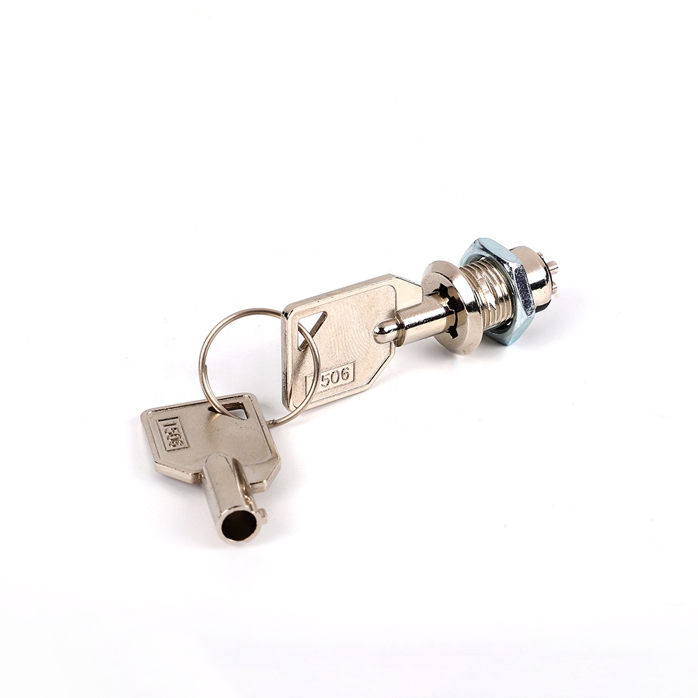 Корпус замка сплава цинка и цилиндр 3 положения Off-On tubular key control panel switch lock