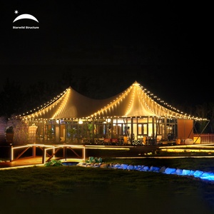 <span class=keywords><strong>Tente</strong></span> de glamping de luxe Starwild pour l'extérieur, multi-vaisseaux, isolée, en verre, écologique, pour complexe hôtelier, safari, <span class=keywords><strong>réception</strong></span>, événement, restaurant - Product Image 1