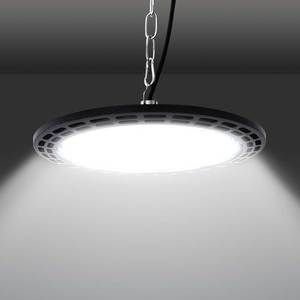 Nhà Máy Giá Công Nghiệp Đèn Chiếu Sáng Trong Nhà SMD Nhôm 100W 150W 200W 300W UFO LED Highbay Ánh Sáng - Product Image 1