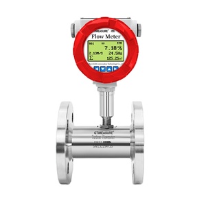 Flange Connection Stainless Steel Digital Variable Area Water Flow Meter Liquid Water Oil <strong>Fuel</strong> <strong>Measurement</strong> OEM - Product Image 1