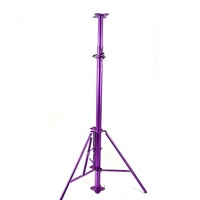 Étais de coffrage télescopiques robustes en acier galvanisé, réglables, 8ft, 10ft, 15ft, 5m, capacité 800kg