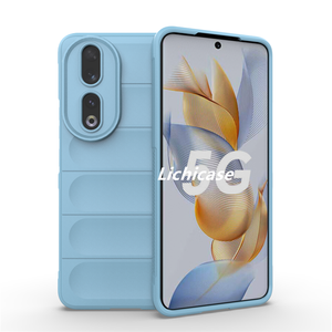 جراب ظهر للهاتف من Lichicase، مضاد للانزلاق ومقاوم للسقوط، لهاتف Honor 90 و90 Lite، مصنوع من السيليكون والمطاط الحراري المرن - Product Image 4