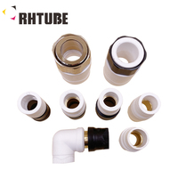 Raccords de tuyauterie à soudure à chaud forgés à tête ronde de 6 mm, connecteur de conversion PPR vers PE, marque RHTUBE pour l'alimentation en eau