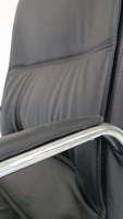 Chaise visiteur de conférence en cuir PU à dossier bas pour formation de bureau Mobilier de bureau